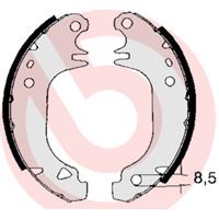 Bremsbackensatz Hinterachse Brembo S 61 535