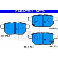 Bremsbelagsatz, Scheibenbremse | f.becker_line (104 10480)