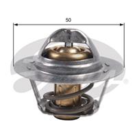 GATES Kühlwasserthermostat RENAULT TH45975G1 8200525397,8200772994