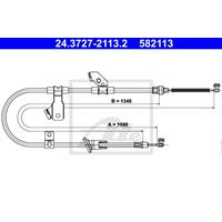 mitsubishi Handremkabel 24372721132