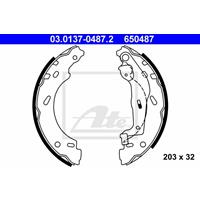 Bremsbackensatz | f.becker_line (108 10132)