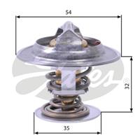 Thermostat, Kühlmittel | GATES (TH26590G1)