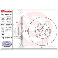Remschijf COATED DISC LINE BREMBO, Remschijftype: Binnen geventileerd, u.a. für BMW