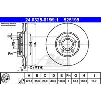 ford Powerdisc Remschijf