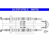 Seilzug, Feststellbremse | f.becker_line (117 10029)