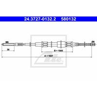 Seilzug, Feststellbremse | f.becker_line (117 10002)