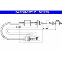 nissan Koppelingkabel 24372810232