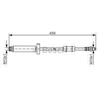 BOSCH Bremsschläuche 1 987 476 462 Bremsschlauch FIAT,PEUGEOT,CITROËN,DUCATO Kasten 290,DUCATO Pritsche/Fahrgestell 290,DUCATO Kasten 280