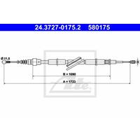 Seilzug, Feststellbremse | f.becker_line (117 10035)