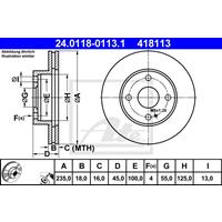Bremsscheibe | f.becker_line (102 10276)