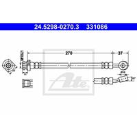 Bremsschlauch | ATE (24.5298-0270.3)
