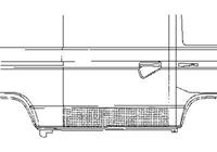 Volkswagen Plaatwerkdeel Ansp 80- Deurplt Zijldeur