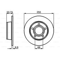 BOSCH Bremsscheiben 0 986 478 704 Scheibenbremsen,Bremsscheibe AUDI,A6 Avant 4B5, C5,A6 4B2, C5