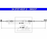 bmw Handremkabel 24372702372