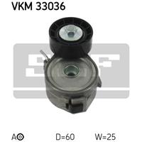 Spanrol, Poly V-riem SKF, Diameter (mm)60mm, u.a. für Citroën, Peugeot