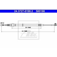 seat Handremkabel 24372701982