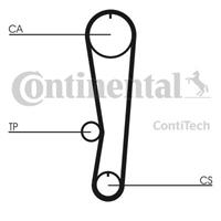 continentalctam Distributieriemset CONTINENTAL CTAM, u.a. für Suzuki