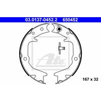 Bremsbackensatz, Feststellbremse Hinterachse ATE 03.0137-0452.2