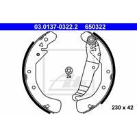 Bremsbackensatz | ATE (03.0137-0322.2)