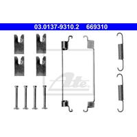 Toebehoren, remschoen ATE, u.a. für Fiat, Opel, Lancia, Peugeot, Vauxhall, Citroën