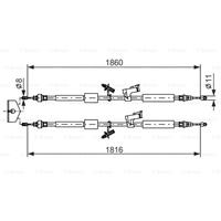 ford Handremkabel BC1083