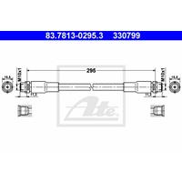 Bremsschlauch | ATE (83.7813-0295.3)