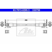 Bremsschlauch | ATE (83.7813-0295.3)