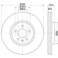 audi Remschijf Gecoat 54600PRO 8DD355113911