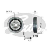 alfaromeo Riemschijf, krukas DriveAlign TVD1013A