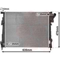 nissan RADIATEUR VIVARO/TRAFIC6 20D MT