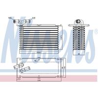 Intercooler, inlaatluchtkoeler NISSENS, u.a. für VW, Skoda, Audi, Seat