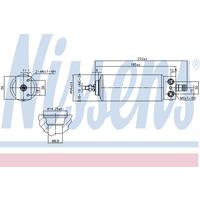 Trockner, Klimaanlage Nissens 95039