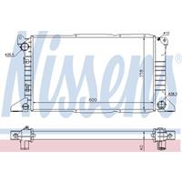 ford Koeler, motorkoeling - Origineel 62081A