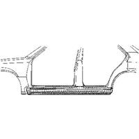 opel PLAATWERKDEEL ASCONA C 81-88 DORPEL 4-deurs