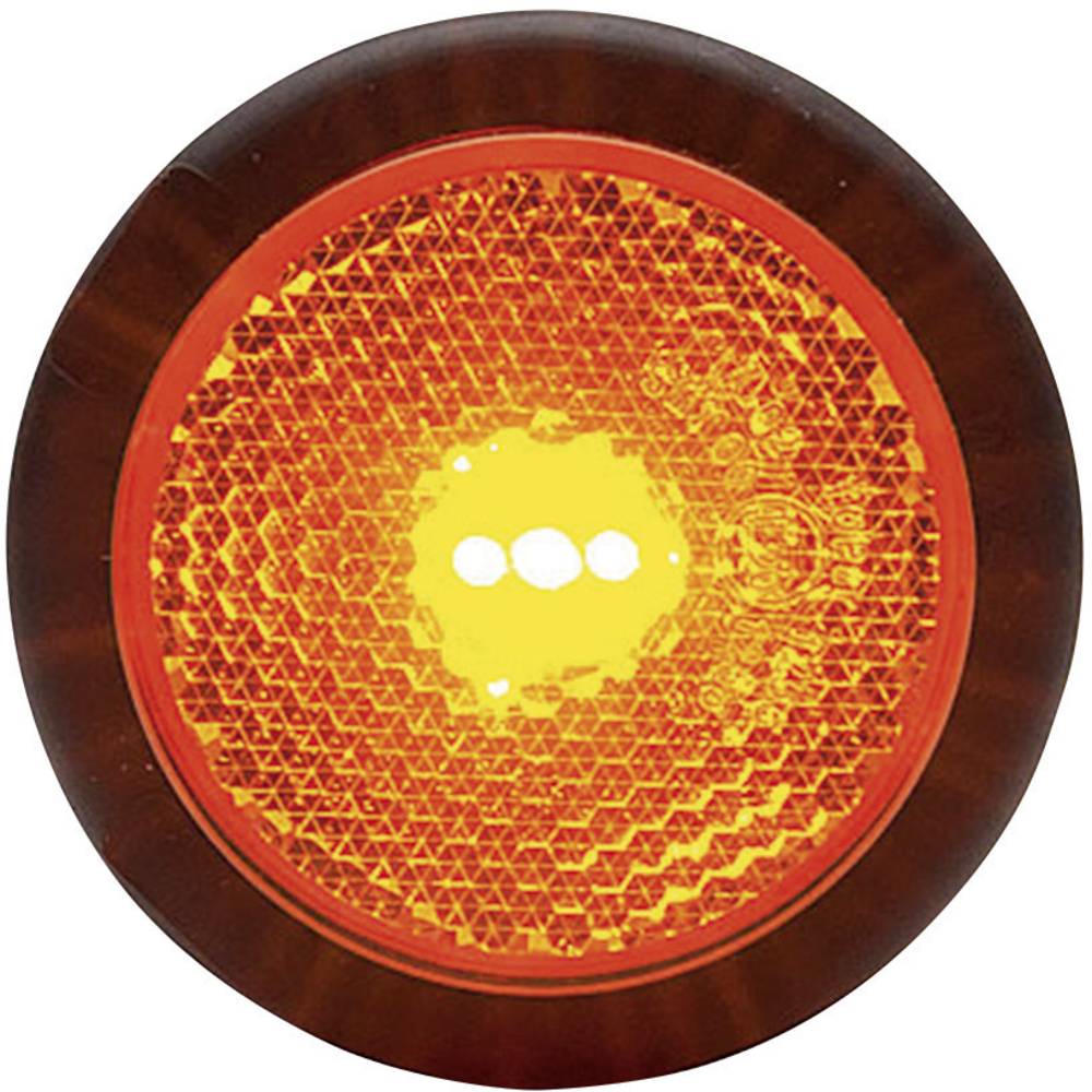 WAS Umriss-Markierungsleuchte Markierungsleuchte, Reflektor, Rückleuchte hinten 12 V, 24V Orange W79612
