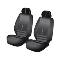 Unitec 84956 Twin Sitzbezug 6teilig Polyester Schwarz Fahrersitz, Beifahrersitz Q413171