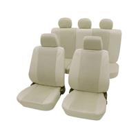 Petex 26174809 Sydney Autostoelhoes 11-delig Polyester Beige Bestuurder, Passagier, Achterbank