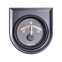 Equus 842052 Inbouwmeter (auto) AmpÃ¨remeter Meetbereik -50 - +50 A Standart Geel, Rood, Groen 52 mm