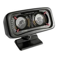 1078140 Inbouwmeter (auto) Hellingsmeter Geel