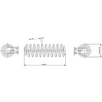 Fahrwerksfeder 'MONROE OESpectrum SPRINGS' | MONROE (SP3459)