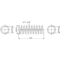 Fahrwerksfeder 'MONROE OESpectrum SPRINGS' | MONROE (SP3491)