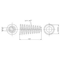 Fahrwerksfeder 'MONROE OESpectrum SPRINGS' | MONROE (SP3743)