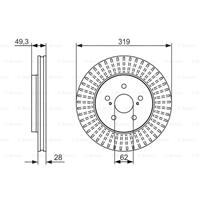 lexus Remschijf BD1554