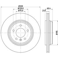 bmw Remschijf 8DD355127611