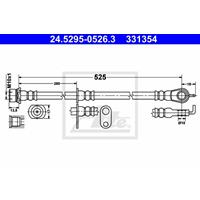 Bremsschlauch Vorderachse rechts ATE 24.5295-0526.3