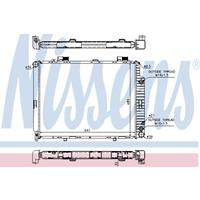 Radiateur NISSENS 62691A