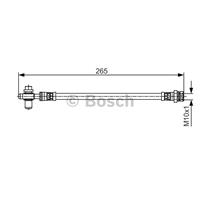 Bremsschlauch | BOSCH (1 987 481 518)