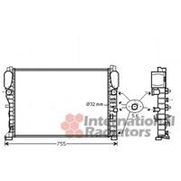 mercedes RADIATEUR MB W211 E-Cl 02-