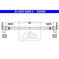 ATE Bremsschläuche 83.6203-0250.3 Bremsschlauch