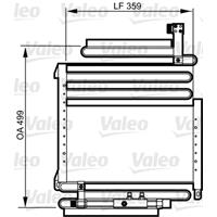 Audi Airco condensor